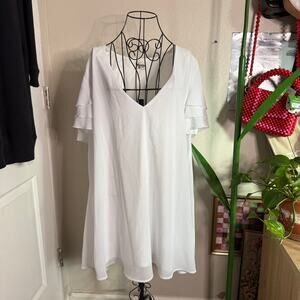 Show Me Your Mumu Disick Dress White Large